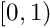 $[0,1)$